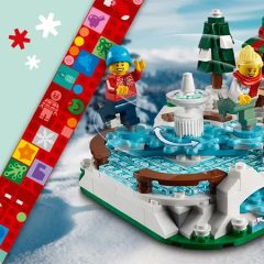 Get A Free Festive LEGO Ice Skating Rink Set Now