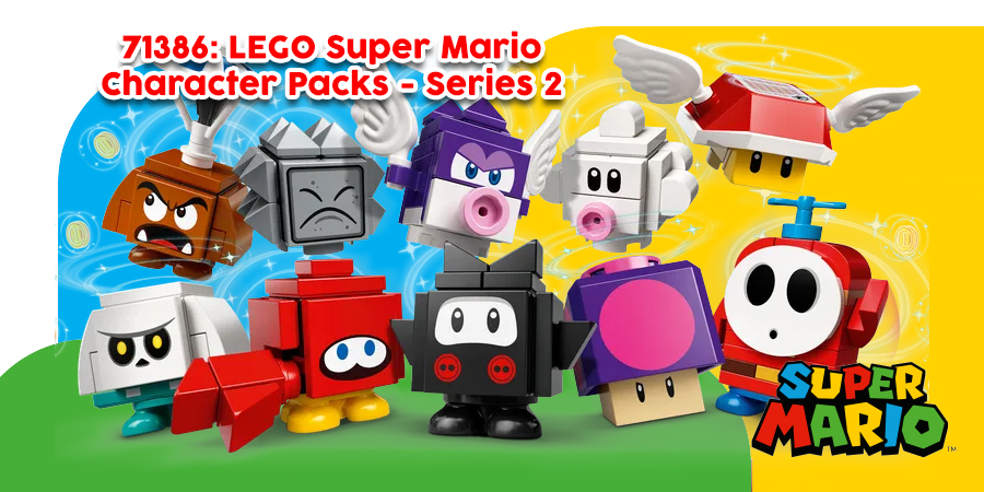 LEGO Super Mario Series 2 Huckit Crab #5 Character Pack 71386 char02-1 Bagged 