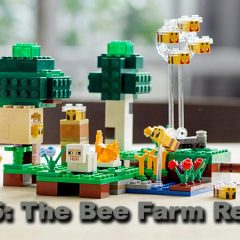 21165: The Bee Farm LEGO Minecraft Set Review