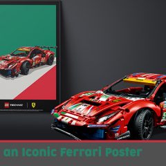 LEGO Ideas Contest: Design An Iconic Ferrari Poster