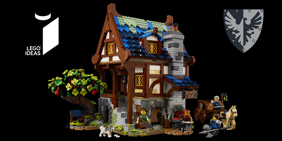 Introducing The LEGO Ideas Medieval Blacksmith - BricksFanz