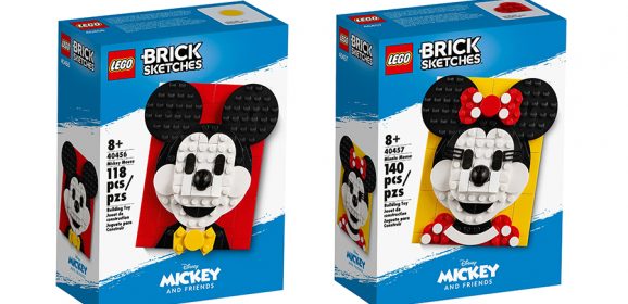 LEGO Mickey & Minnie Mouse Brick Sketches Review