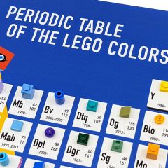 LEGO Periodic Table of Colours Review