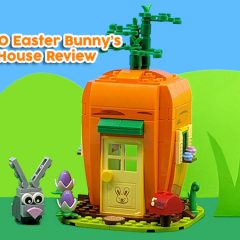 40449: Easter Bunny’s Carrot House GWP Set Review