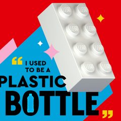 Prototype LEGO Brick Made From Recycled Plastic