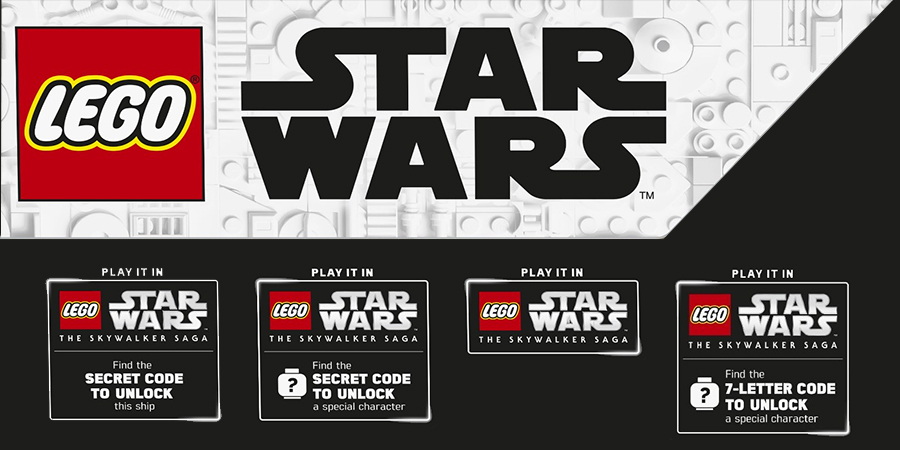 Codes To Unlock Secret Characters And Ships In Lego Star Wars: The