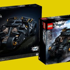 Official Images Of Both LEGO Batmobile Tumblers