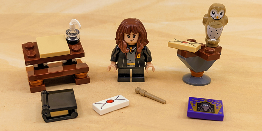 Le bureau d'étude d'Hermione Lego Harry Potter 30392 Polybag 