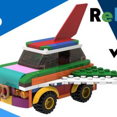 Free Rebuildable Flying Car For LEGO VIP Members
