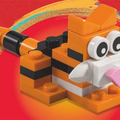 Build Your Own Tiger At LEGO Store Leicester Square