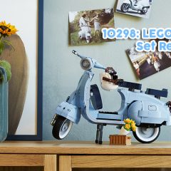 10298: LEGO Vespa 125 Set Review