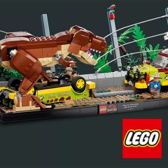 LEGO Jurassic Park T. rex Breakout Revealed