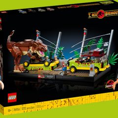 LEGO Jurassic Park Diorama Now Available