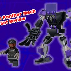 76204: Black Panther Mech Armor Set Review