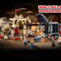 76948: T. rex & Atrociraptor Dinosaur Breakout Set Review