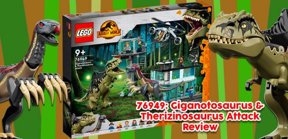 76949: Giganotosaurus & Therizinosaurus Attack Set Review