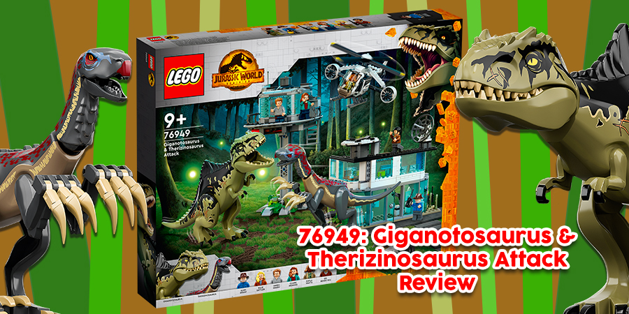 Giganotosaurus & Therizinosaurus Attack 76949, Jurassic World™