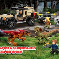 76951: Pyroraptor & Dilophosaurus Transport Set Review