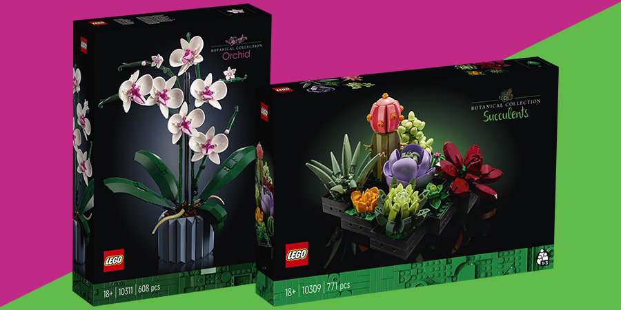 Lego's Botanical Collection Helps People Switch Off and Relax at