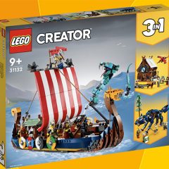 Better Look At LEGO Creator 3-in-1 Viking Ship