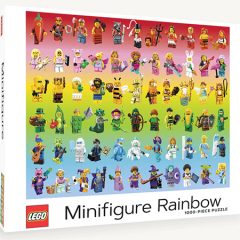 New LEGO Minifigure Rainbow Puzzle Revealed