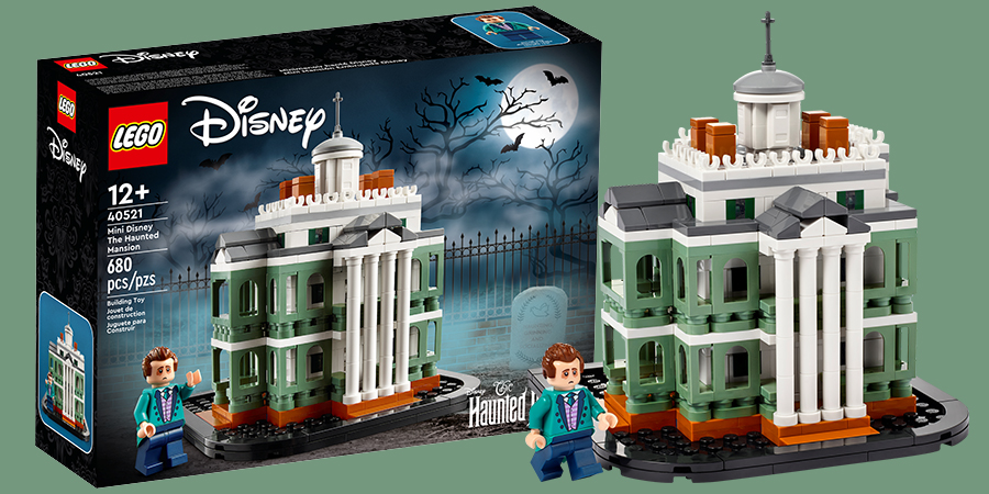 doolhof amplitude boter 40521: Mini Disney The Haunted Mansion Set Review - BricksFanz