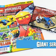 Free Polybag With LEGO NINJAGO Giant Series Magazine