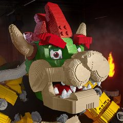 14ft Brick-Built LEGO Bowser To Terrorize SDCC