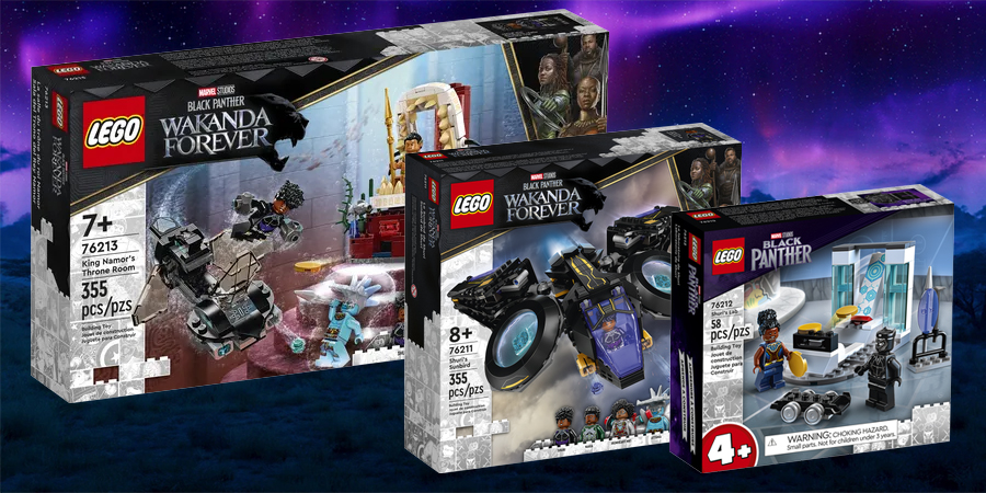 Lego Marvel Black Panther: Wakanda Forever King Namor Throne Room