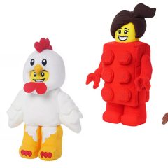 New LEGO Minifigure Plush Characters Revealed