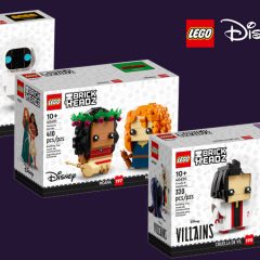 More LEGO Disney 100 BrickHeadz Revealed