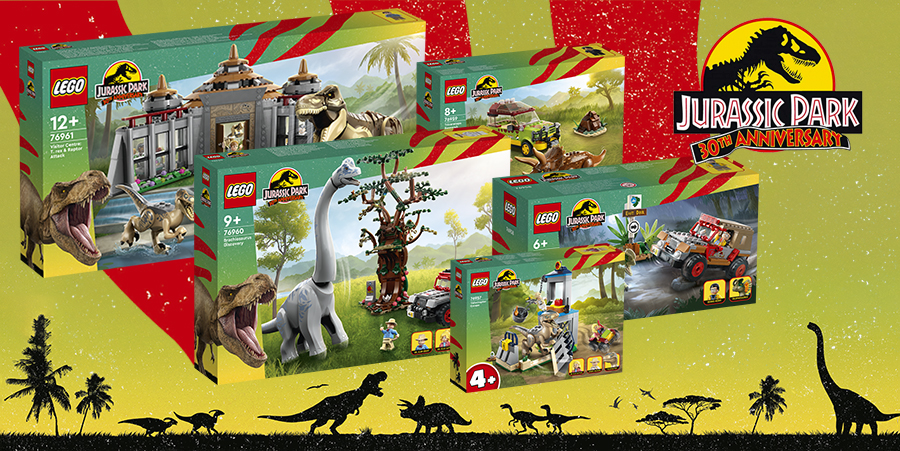 LEGO Jurassic Park 30th anniversary sets revealed