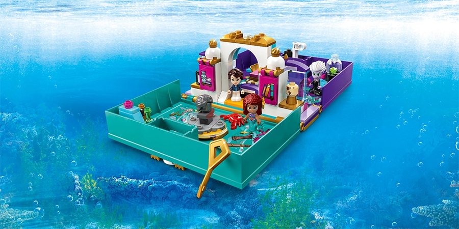 Little mermaid storybook discount lego