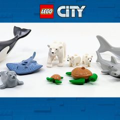 LEGO City Summer Set Animals Showcase