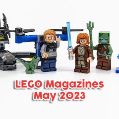 LEGO Licensed Magazines May Round-up