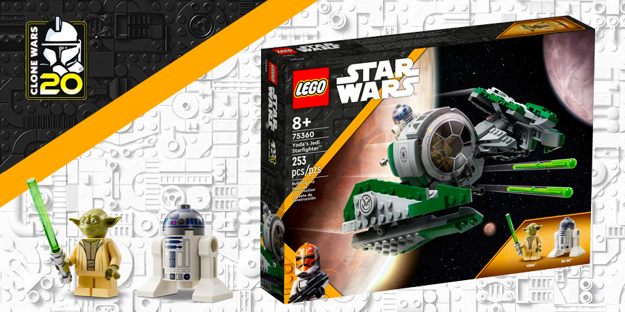 LEGO Star Wars 75360 Yoda's Jedi Starfighter