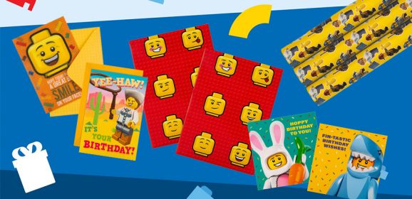 Save 30% On Hallmark LEGO Cards & Gift Wrap