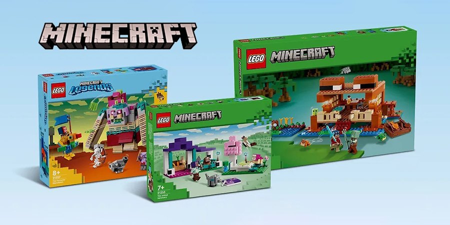 Two more LEGO Minecraft 2024 sets revealed