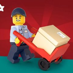 LEGO.com Christmas Shopping Delivery Dates