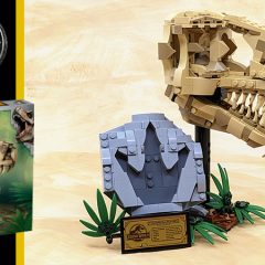 76964: Dinosaur Fossils: T. rex Skull Set Review