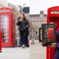 LEGO Red Telephone Box Gets Unique Launch