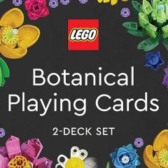 First Look At LEGO Botanical Playing Cards
