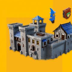 Lion Knights’ Castle Kit Arrives In LEGO Fortnite