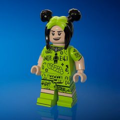Billie Eilish Becomes A LEGO Minifigure