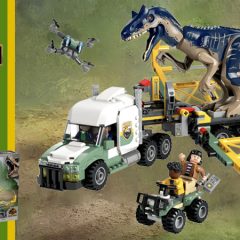 76966: Allosaurus Transport Truck Set Review