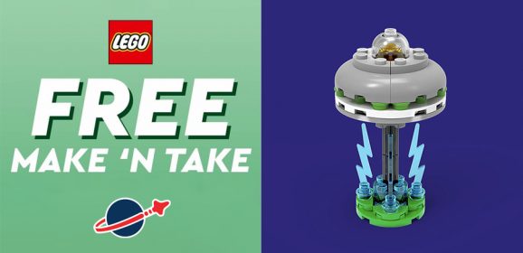 LEGO Stores LEGO Space Make & Take Event