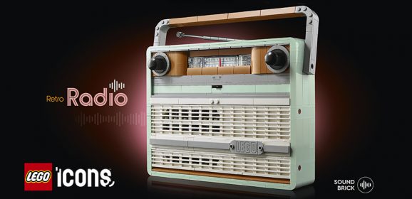 LEGO Icons Brings The Tunes With The Retro Radio