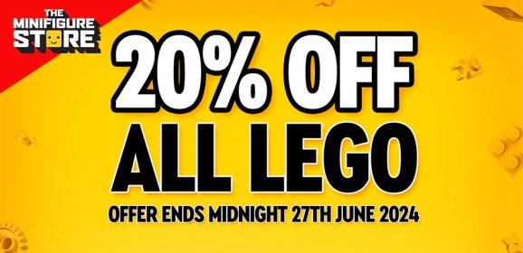 Get 20% Off All LEGO At The Minifigure Store