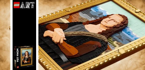 31213: Mona Lisa LEGO Art Review