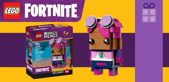 40728: Brite Bomber BrickHeadz GWP Review